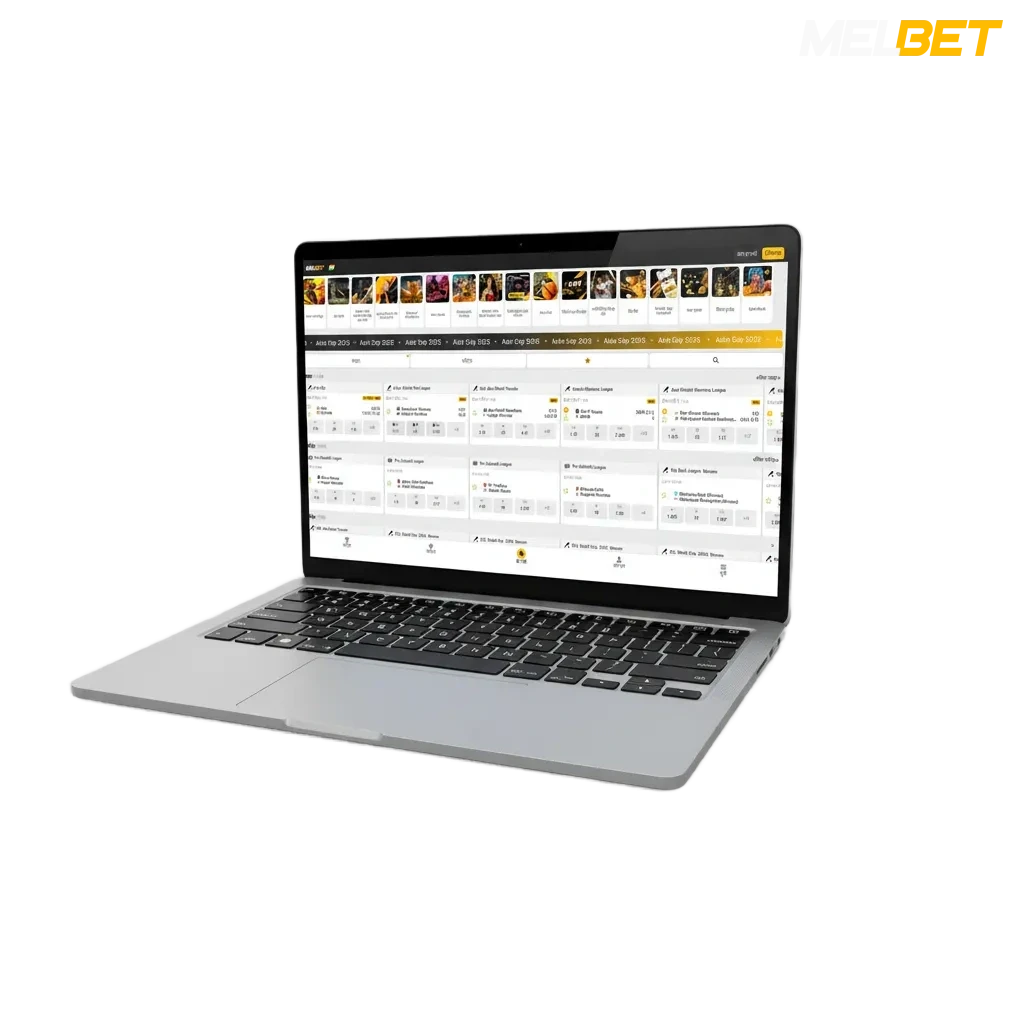 Download Melbet for PC on Windows and macOS, offering full-screen casino with live games, roulette, slots, and tables.